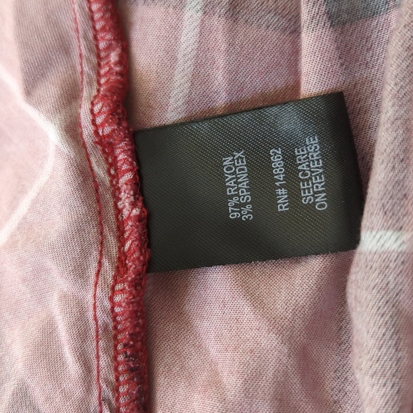 TORRID Red & Black Plaid Mini Challis Shirt Dress - Picture 14 of 16